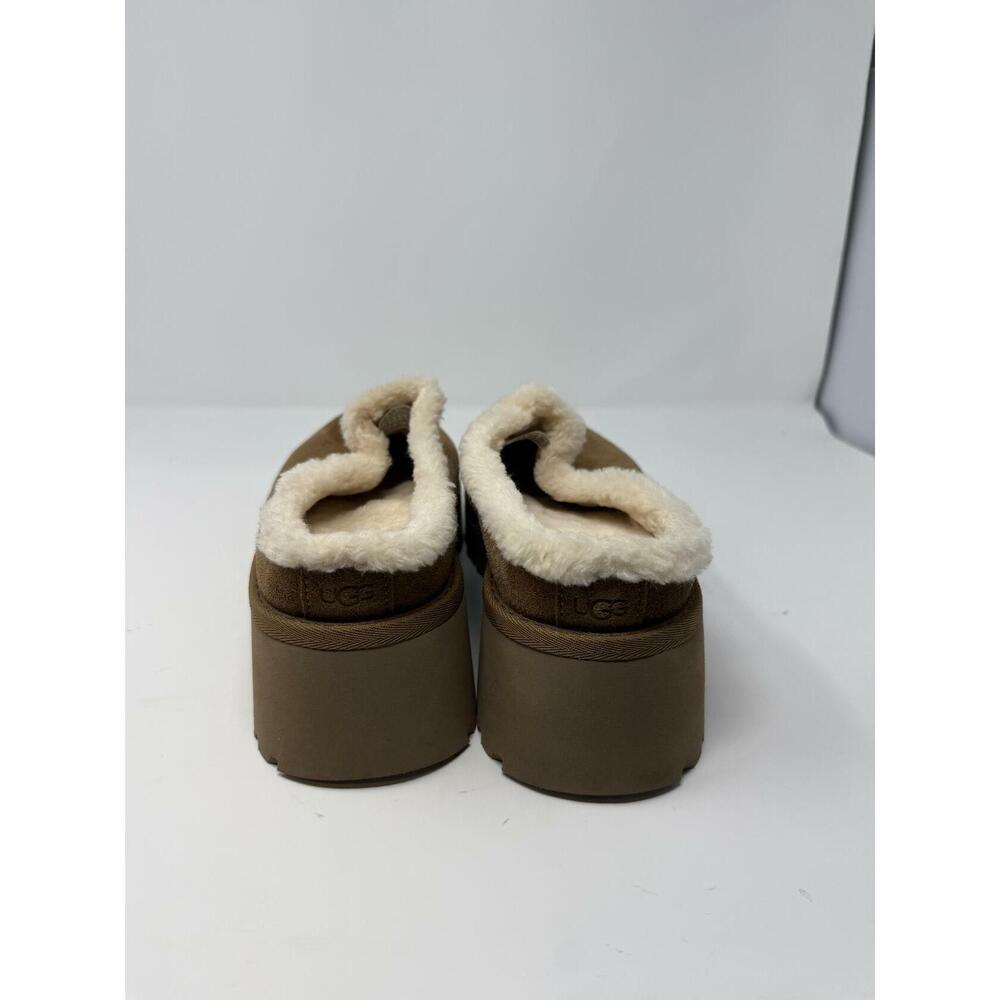 UGG Women's New Heights Cozy Clog Shoe Chestnut 9 - Picture 5 of 11